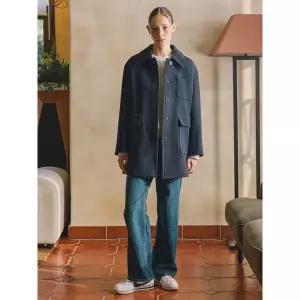 [롯데백화점]올리브데올리브 울혼방 트윌 하프 맥코트(OW4WHA55)