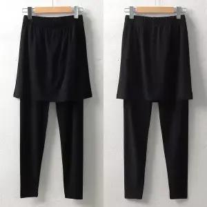 [하프클럽/]여성빅사이즈옷 오버핏 쿨링무지치마레깅스 5260H209 오버핏