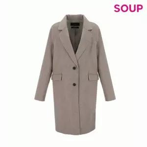 [숲]SOUP 싱글 핸드메이드 케시미어 코트_S SAAHC33.