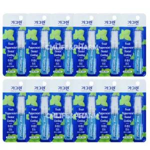 가그린 후레쉬 민트 마우스 스프레이 7ml  x12개/휴대용 구강청결제 뿌리는 입냄새제거