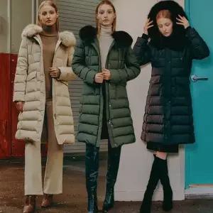 [런칭가 199,000원/블루핏(BLUEFIT)] 프리미엄 폭스퍼  롱구스다운 코트