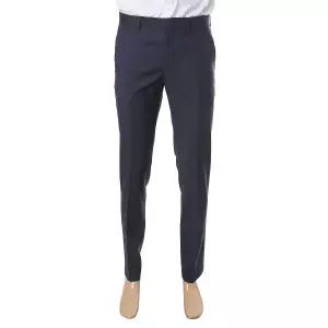 [롯데백화점]맨잇슈트 [맨잇슈트] 멜란지블루 순모 마이크로패턴 슬랙스 바지 ZSGC02-948