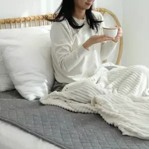 신일 전기요 전자파없는 EMF 인증 순면 침대 거실 장판 1인용 SEB-SM190 싱글 전기매트