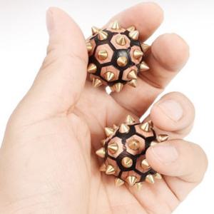 손지압기 손바닥 지압볼 귀족호두 가래 호도 금연 2개