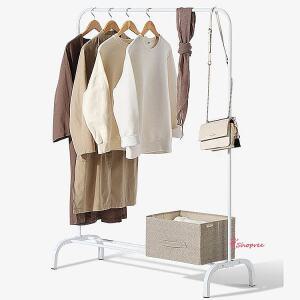 고정식행거 2단 행가 바지 옷가게 옷걸이 드레스룸 선반 헹가 튼튼한 조립식 옷방 옷행거 1단 원룸 매장zab