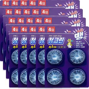 이지오프뱅 청크린 변기세정제 40g 4개 10팩 (40개)