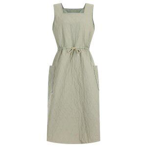 [신세계라이브쇼핑][샵앤] 여성 겨울 방한 쭈리 빅사이즈 패딩 롱 원피스 NTT-WDR-20187-연카키