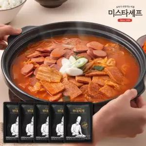 [미스타셰프] 부대찌개 600g 5팩