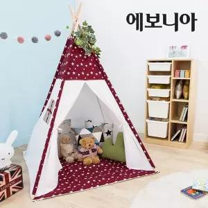 [에보니아]인디언키즈텐트 A형 / 어린이 유아 키즈 ,플레이하우스,놀이텐트..[29008542]