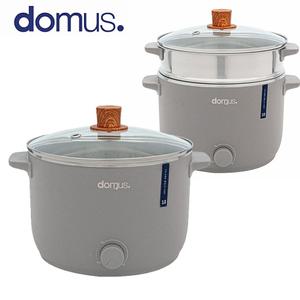 전기포트 도무스3034 라면냄비 아일랜드 멀티쿠커 3L 전기냄비