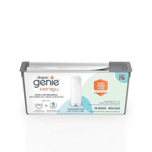 다이퍼지니 시그니처 플래티넘 대용량 35L 전용 냄새차단 기저귀 패드 이지롤 에어씰