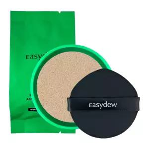 대웅제약 이지듀 기미쿠션 멜라 비 토닝 앰플 초록색 쿠션 리필 15g 한가인팩트