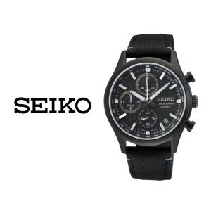 세이코 크로노그래프 쿼츠 다이얼 남성용 시계 SSB421