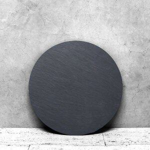 렉토스톤 플레이트 Smooth Line 원형 1호 300mmX300mm 스톤접시 돌접시 초밥접시