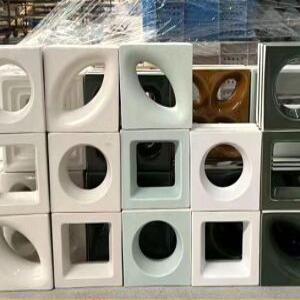 세라믹벽돌 양면 중공 벽돌 호텔 케이터링 바 인테리어 블럭 디자인 실내 건축