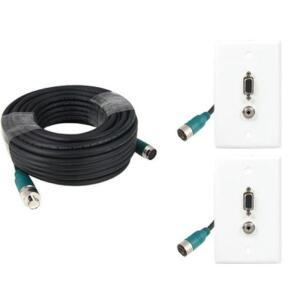 [BZHK3MJL_51]RGB 스테레오 케이블 월 플레이트 분리 30m