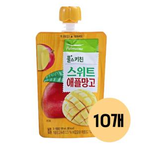 풀무원 풀스키친 스위트 애플망고 100ml 10개 어린이 음료 주스 유치원주스