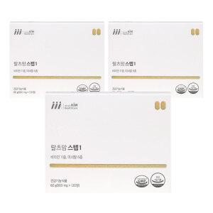 랄츠맘 스텝1 임신준비 초기 임산부 활성엽산 비타민 종합영양제 3개