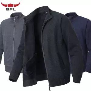겨울 버팔로 BFL 양 기모안감 니트 집업 자켓 가디건 BF5300