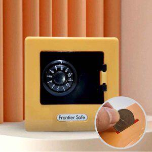 다이얼 저금통 금고형 동전수납 잠금장치 암호 보안