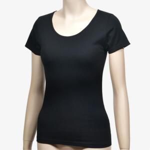 여자 슬림핏 라운드넥 반팔 이너용 런닝 넌닝구 보들보들