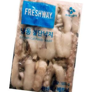 냉동 절단 낙지 500g m x4？업소용 식자재 식재료 대용량 식당용 단체 급식용