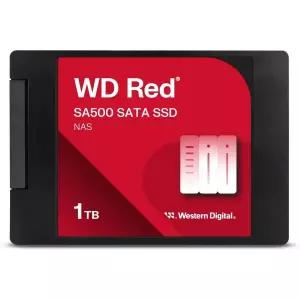 Western Digital 1TB WD Red SA500 NAS 3D NAND 내장 SSD SATA III 6Gb/s 2.5인치7mm 최대 560MB/s WDS100T