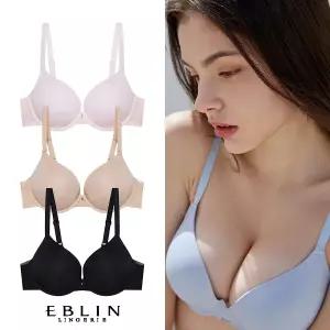 [하프클럽/에블린]에블린 A-D컵 여름소재 뽕브라 쿨트라푸쉬 EBBRE3703M