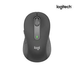 [국내정품] 로지텍 시그니처 M650 그라파이트 미니 사무용 노트북 무선 블루투스 마우스