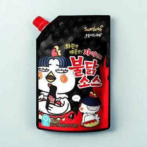 삼양 자이언트 불닭소스 대용량 2kg 매운 비빔장 불닭볶음