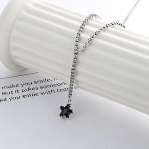 [오노마] ONM 925순은목걸이 까만별과은하수N306 별목걸이