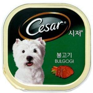 [MENPEHMB_52CM]데일리 습식사료 시저캔 통조림 불고기