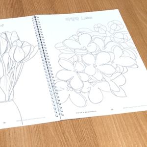 4권 색칠도안 치매예방색칠공부 어른 어르신 성인컬러링북 시니어