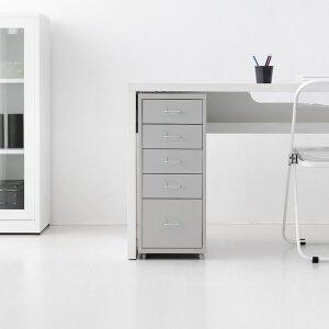 철제 책상서랍장 조립시 5단 이동식 수납 서랍장