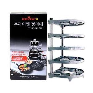 [HYIK0GB4_4B]후라이팬 5단 정리대 높낮이 주방정리