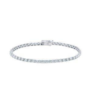 갤러리아 18K 1부 랩 다이아 테니스 팔찌 17cm 랩그로운 다이아몬드