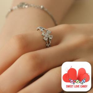 [ SWEET LOVE CANDY 패키지] 그대에게 가는 꽃길네잎클로버 반지 핑크선물포장