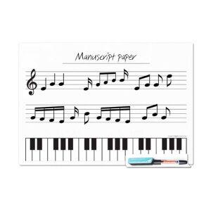 마그피아 화이트 오선지 보드 고무자석 MRMB-MPK6040 (nx838)