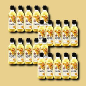 [기타] 백설 카놀라유 식용유 바삭한 튀김 부침 500ml 20개 대용량