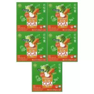 홀베리 아침엔 클렌즈 유기농 CCA주스 80g x 14개입 5개 / 써클