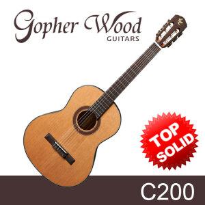 고퍼우드 C200 탑솔리드 클래식기타 기본에 충실한 정통 클래식 사운드