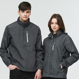 [하루비나] 프레즈 바람막이 후드자켓 남여공용 빅사이즈 S~5XL 경량 집업 등산 작업 회사 유니폼 단체복