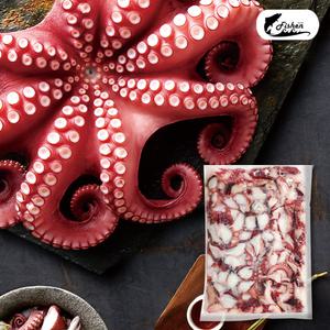 피쉬앤 국산문어 1kg 토핑용 슬라이스 샐러드용 타코야끼용 절단문어