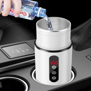 커피포트 충전식 카포트 12V 글램핑 전기컵 전기 보온병 컵브러시