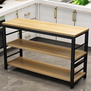 뮤뮤하우스 수납장 주방 긴조리대 테이블 홈바 식탁 카페 작업대 수납 요리 보조 정리