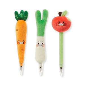 춘식이 볼펜 3종세트 춘식상회 사과 당근 대파 캐릭터 볼펜 굿즈