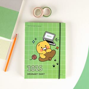 카카오프렌즈 춘식이 오디너리 2025 A5 바인더 6공 다이어리