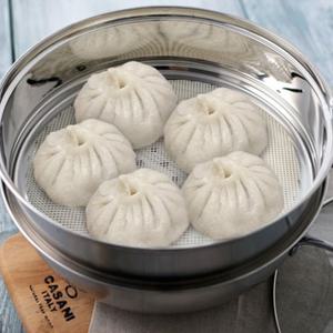 잘떨어지는 대형 실리콘찜시트 찜종이 찜받침판 50cm 만두 시루밑 찜틀