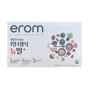 이롬 황성주 뉴밀 플러스 동결건조 아침대용 21포 식사대용 1일 1생식