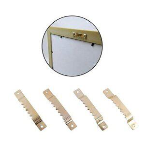 [셀러허브 1]액자부속 깔끔한 톱니형 액자고리 4개입 8404